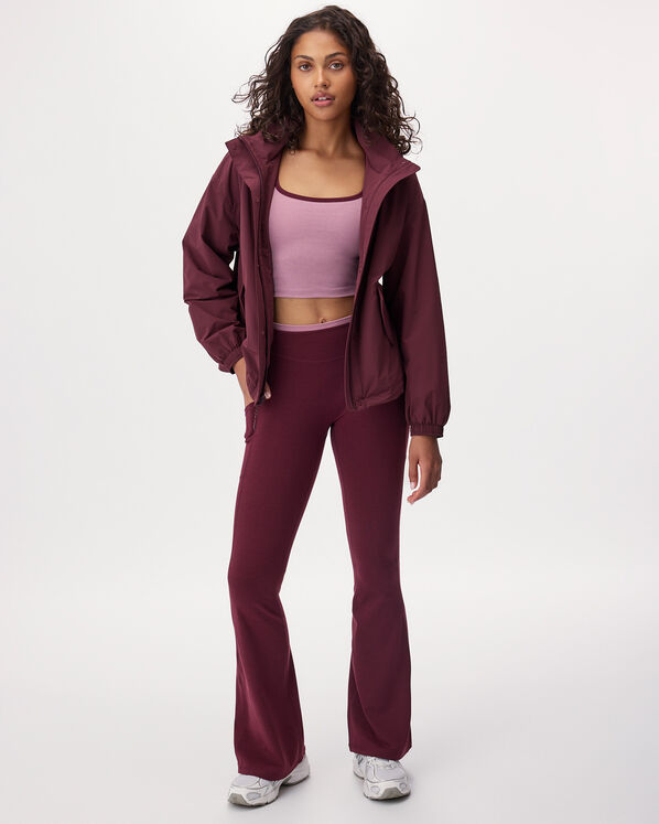 Camisole sport courte en tricot
