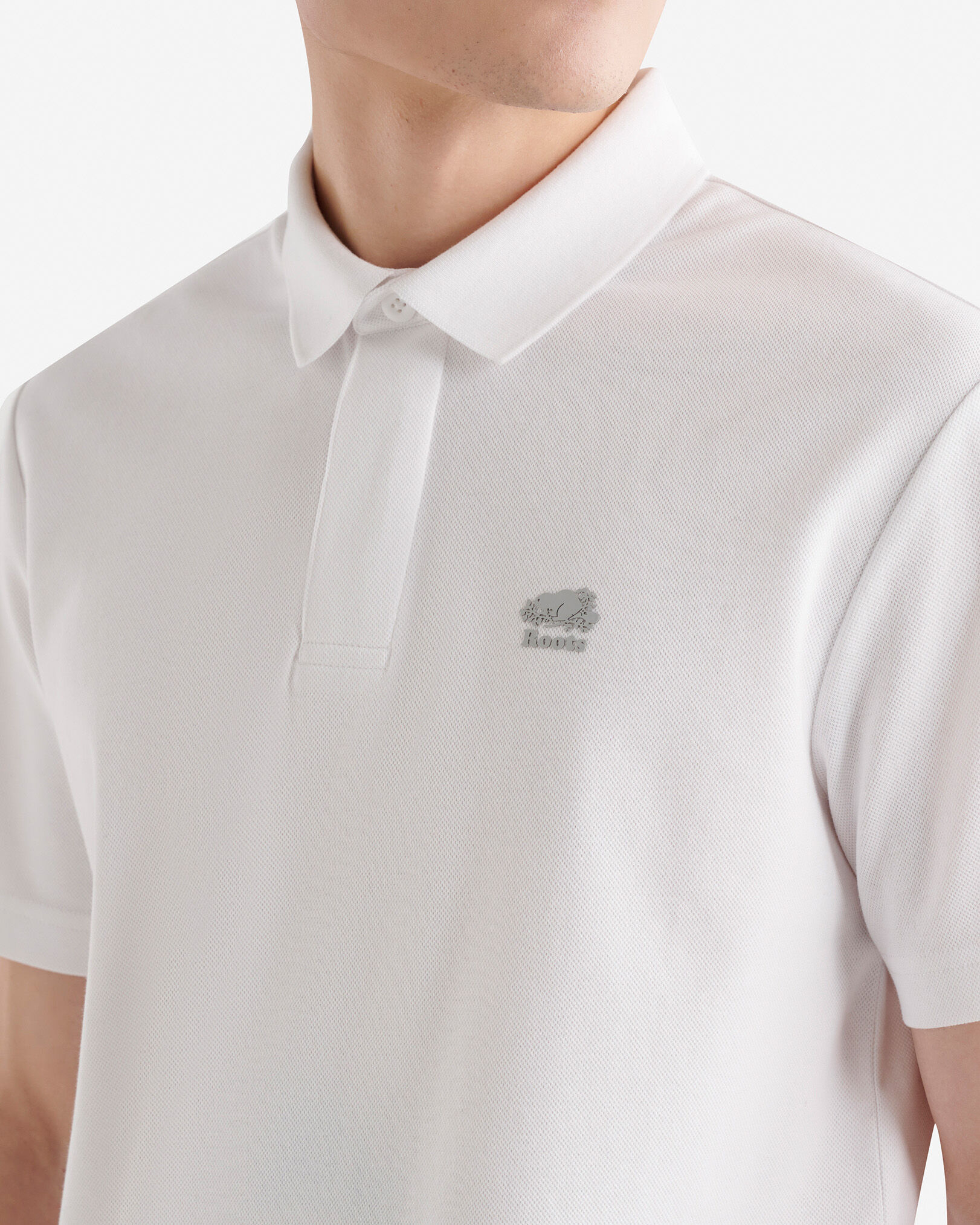 Polo sport en coton piqué