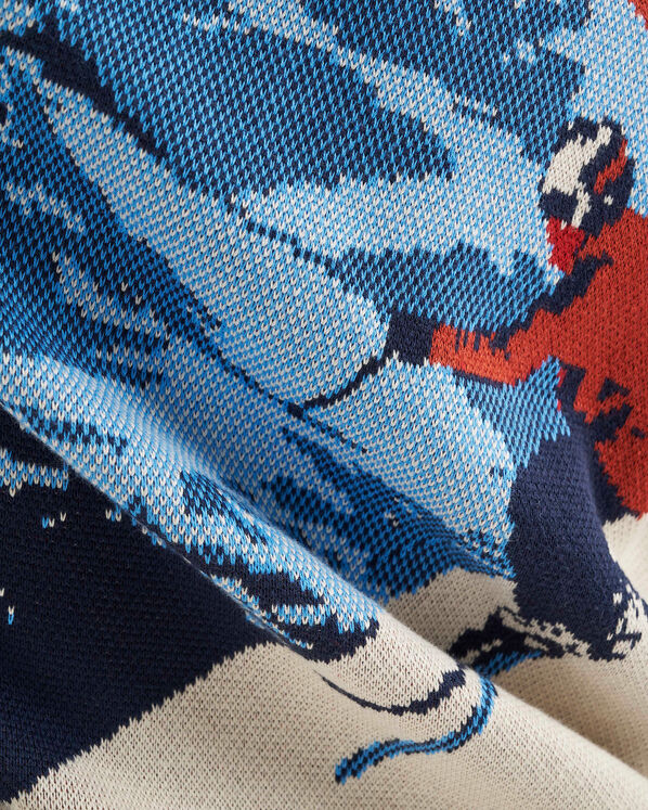 Landscape Intarsia Sweater