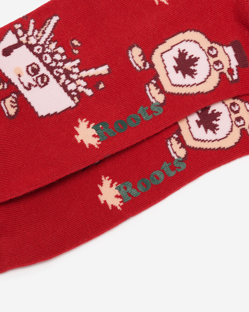 Adult Canadian Foodie Sock