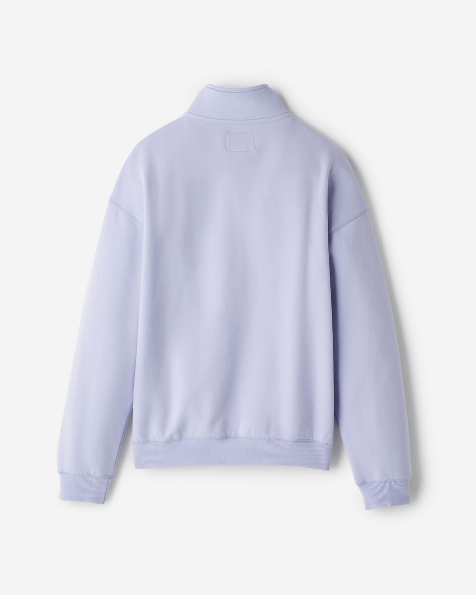 Organic Cooper Relaxed Half Zip Stein
