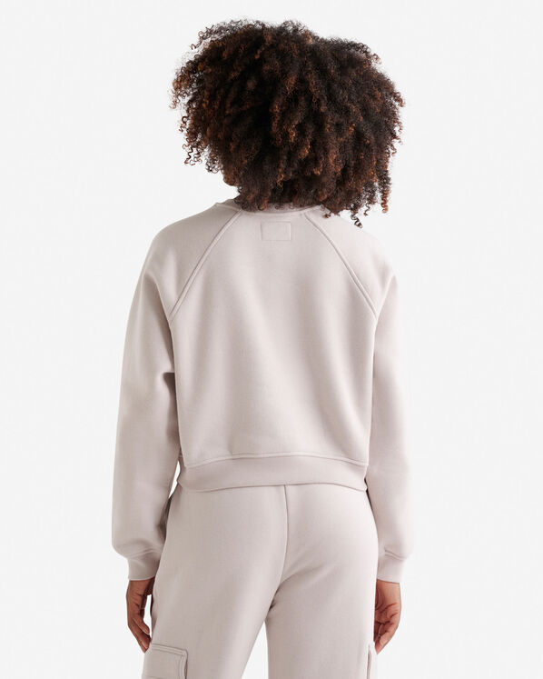 Chandail à col rond en molleton Nuage Chandail à col rond en molleton Nuage