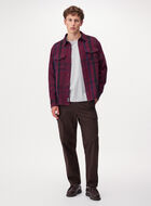 Chemise d&eacute;contract&eacute;e en serg&eacute; Cypress