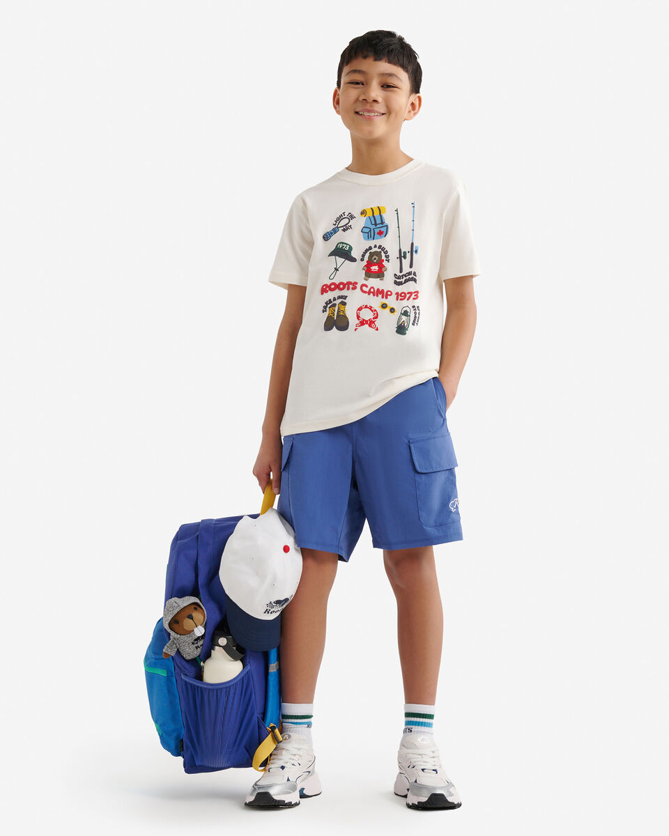 T-shirt Camp phosphorescent pour enfant