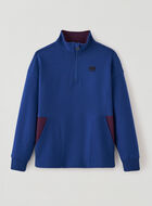 Boys Active Relaxed Half Zip Stein
