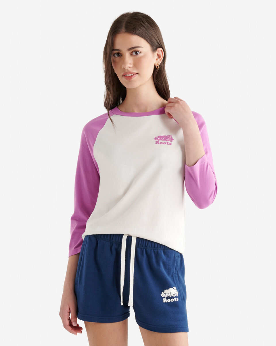 Womens Organic Cooper Baseball T-Shirt