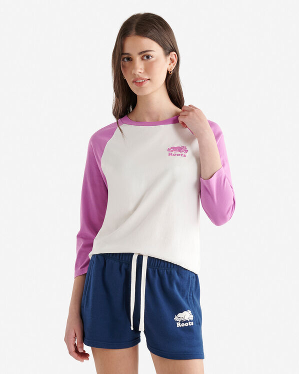 Womens Organic Cooper Baseball T-Shirt