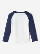 T-shirt style baseball &agrave; manches longues Cooper pour tout-petits