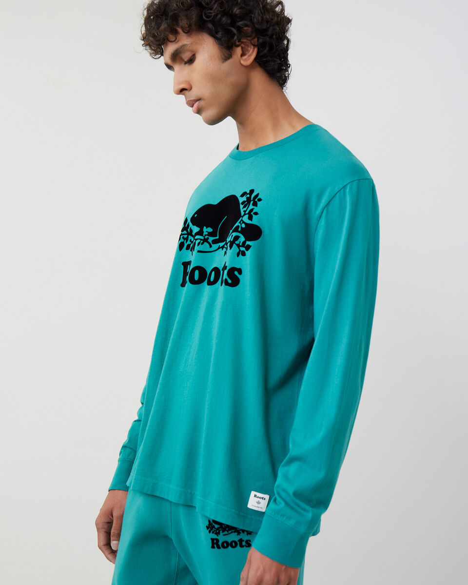 Mens Cooper Beaver Long Sleeve T-Shirt