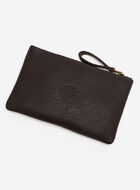 Pochette moyenne &agrave; glissi&egrave;re en cuir Nuage