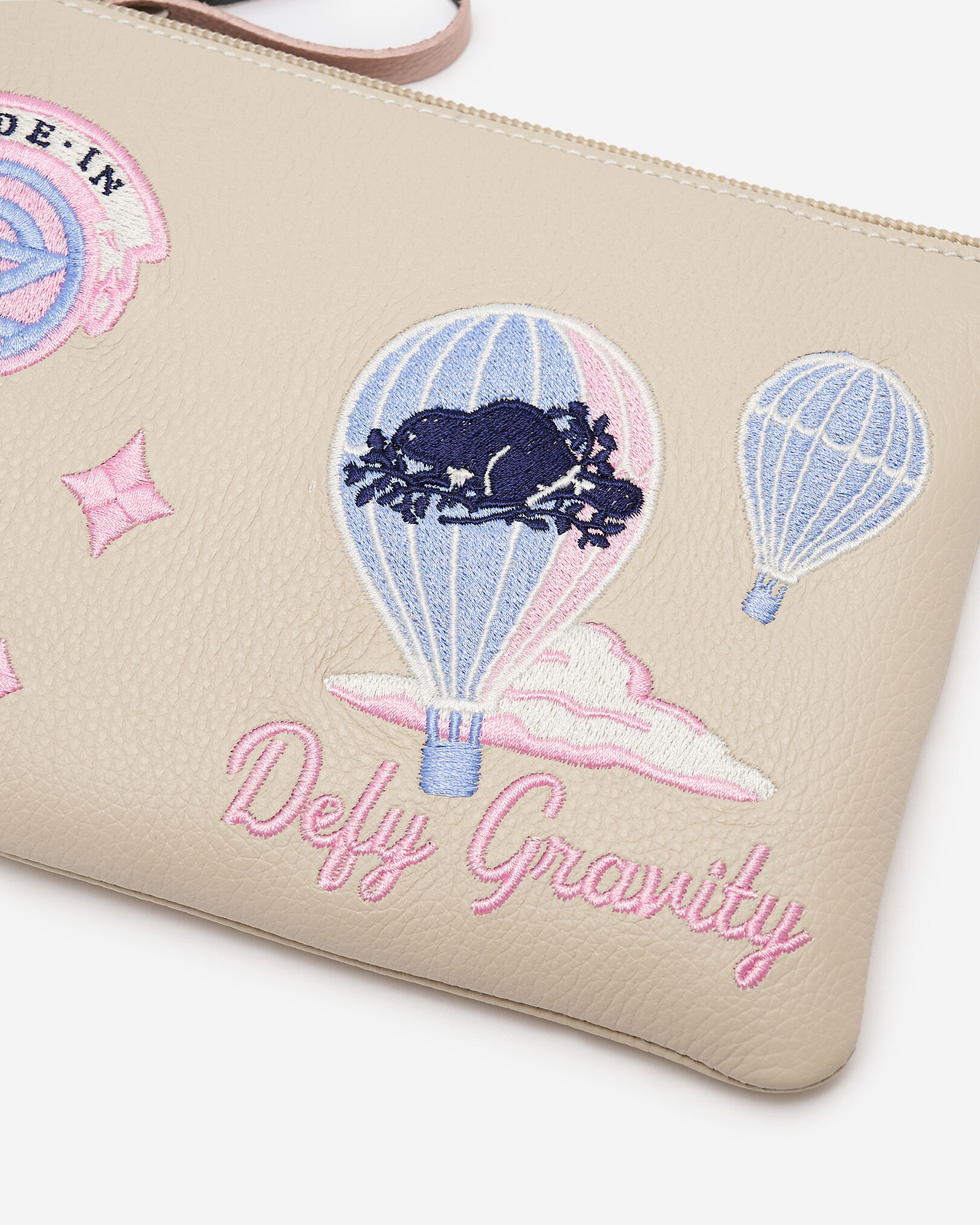 Grande pochette à glissière Roots X Wicked