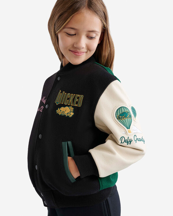 Kids Roots X Wicked Varsity Jacket