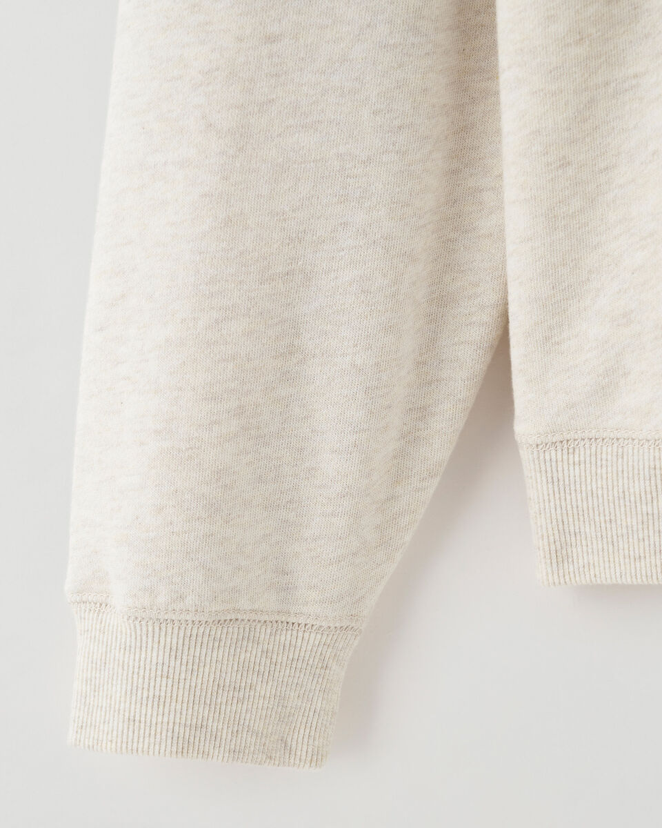 Organic Cooper Relaxed Polo Sweatshirt