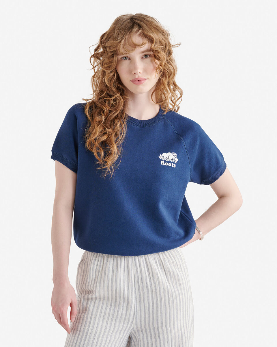 Organic Cooper Short Sleeve Sweatshirt