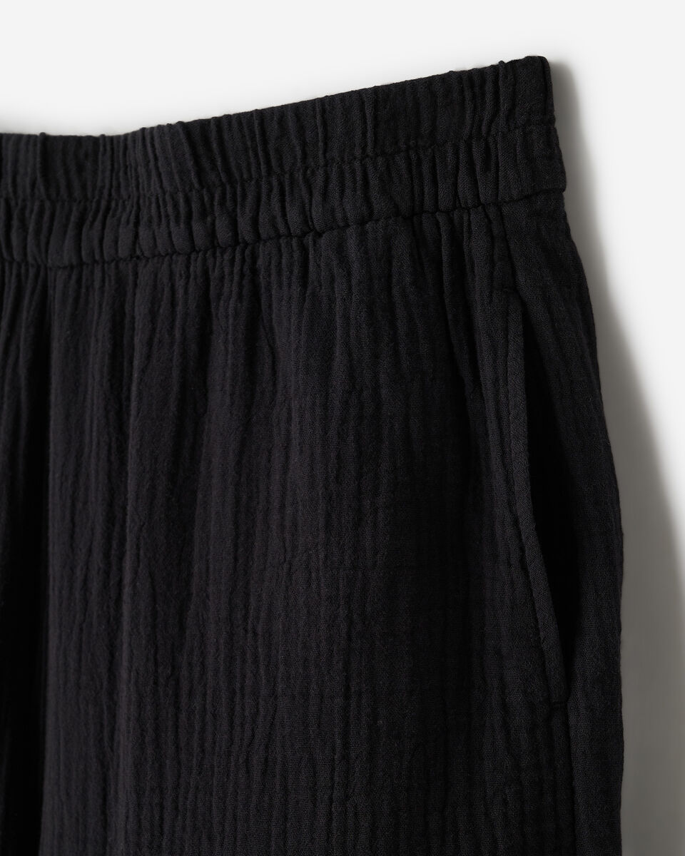 Isla Cotton Gauze Wide Leg Pant