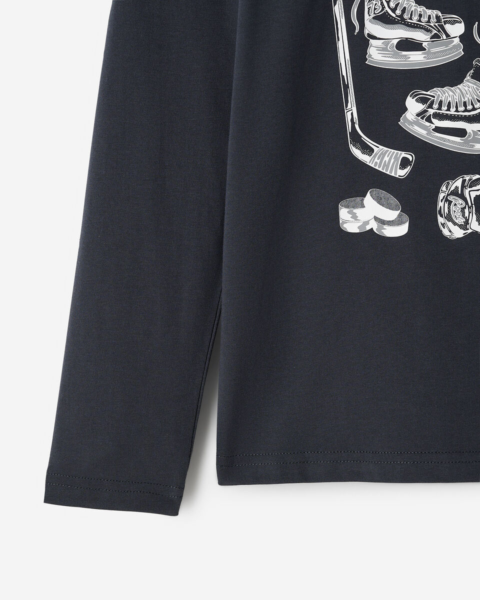 Kids Hockey Sports Long Sleeve T-Shirt