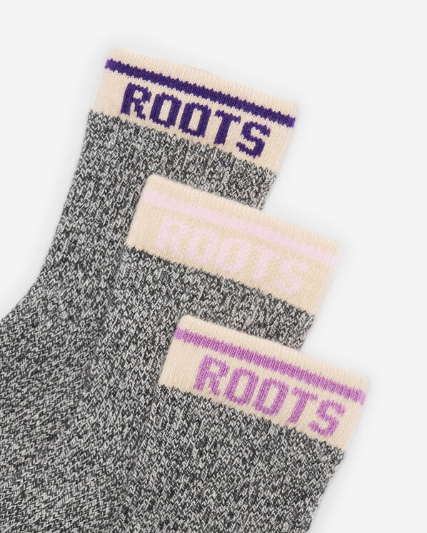 Baby & Toddler Cabin Ankle Sock 3 Pack