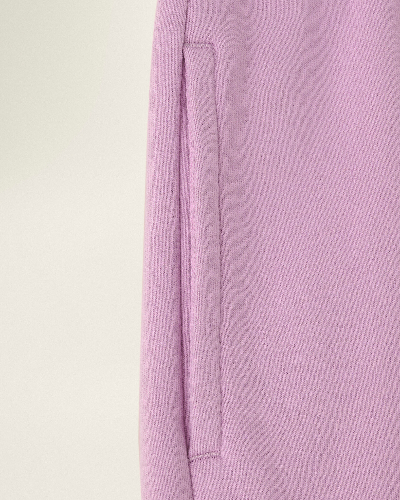Short original long à taille haute en molleton de coton bio Cooper 6 po