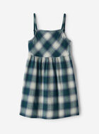 Girls Plaid Slip Dress