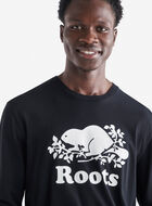 Mens Organic Cooper Beaver Long Sleeve T-Shirt