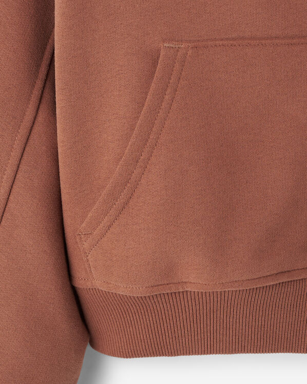 Summer Cloud Cropped Full Zip Hoodie