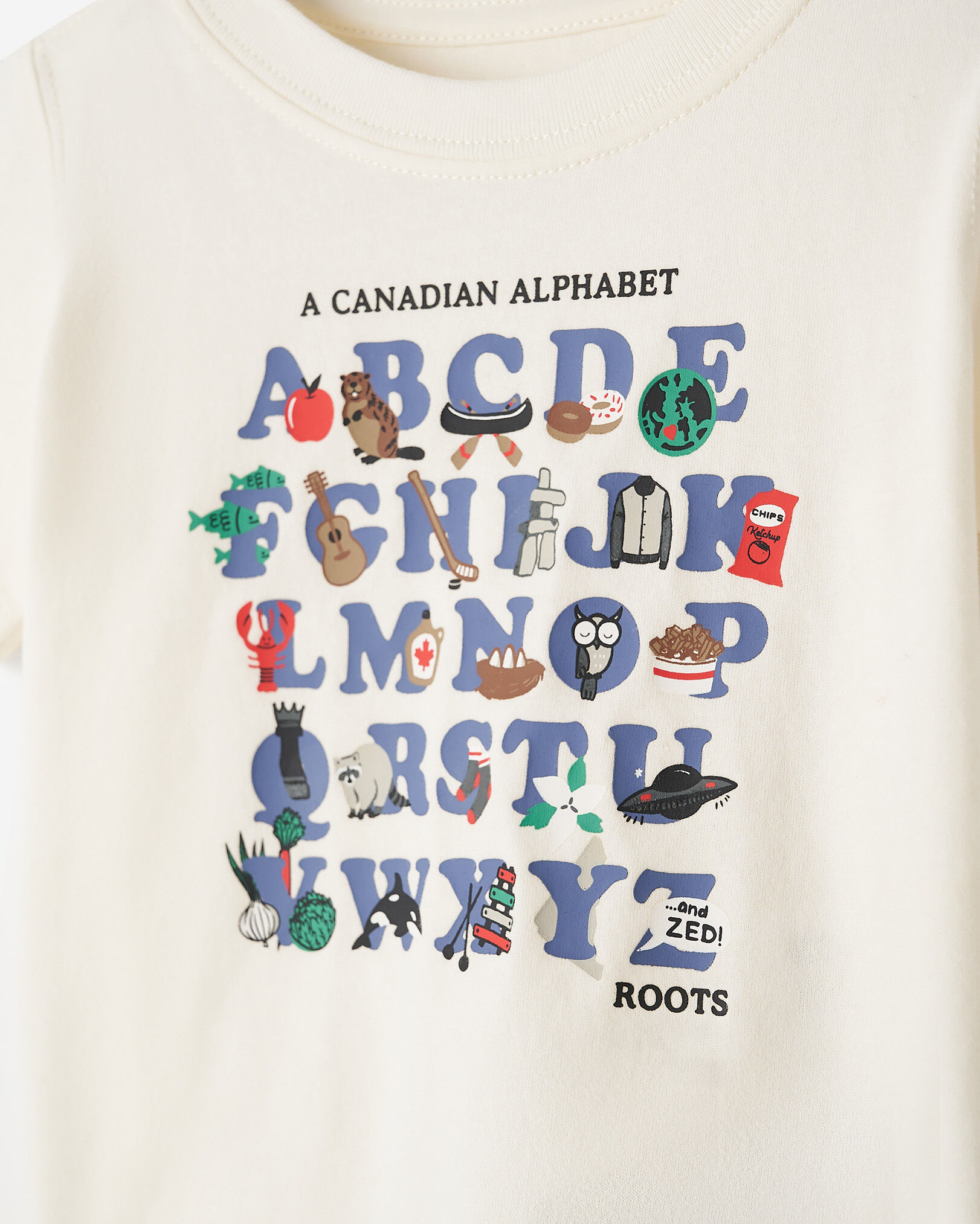 T-shirt ABC du Canada pour bébés