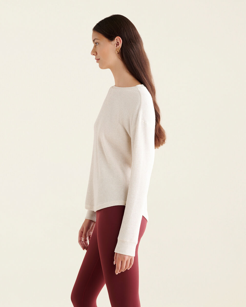 Waffle Long Sleeve Top