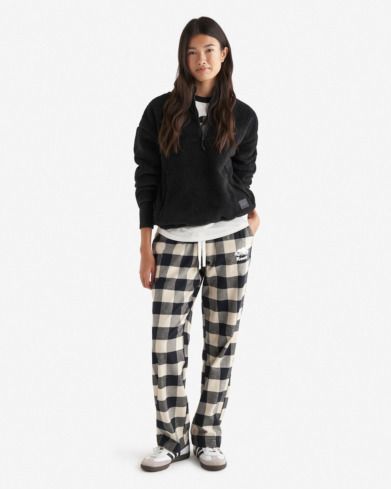 Womens Park Plaid Pajama Pant