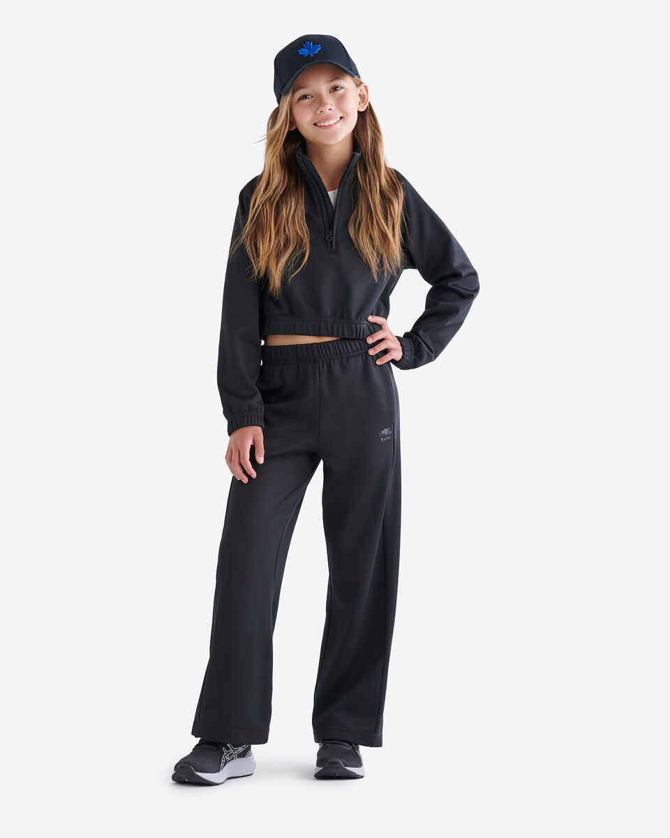 Girls Active Half Zip Top
