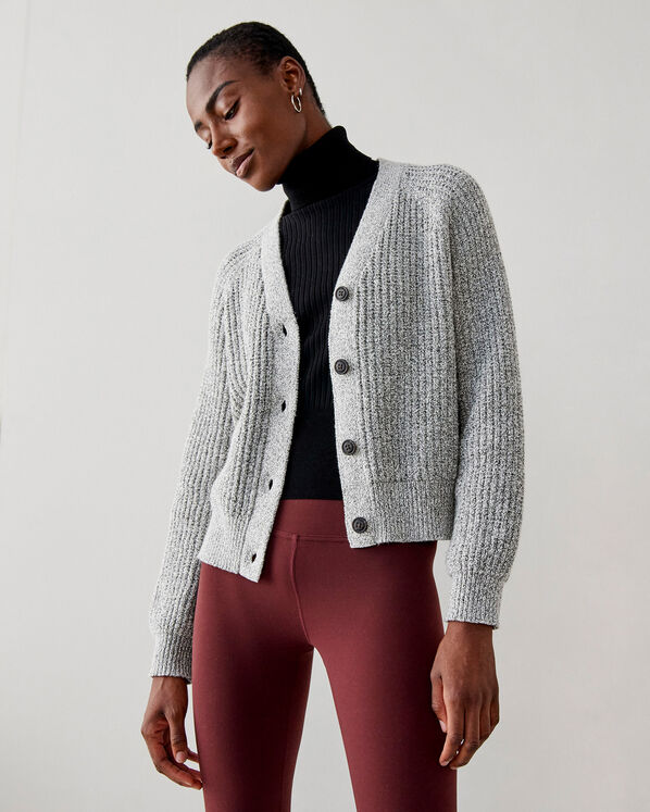 Snowy Fox Button Cardigan