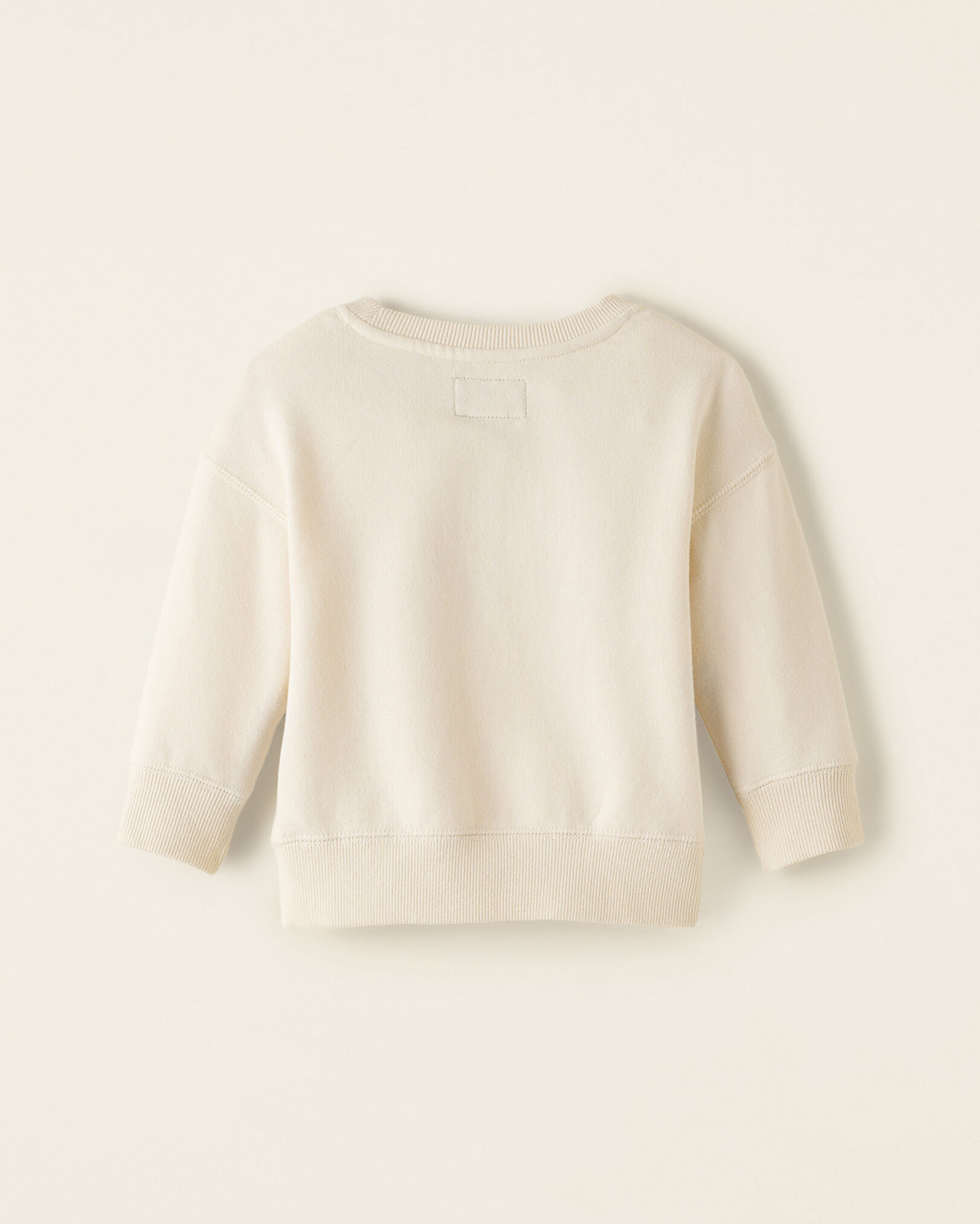 Plaid crew hot sale neck sweatshirt