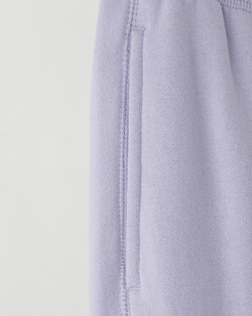 Pantalon en molleton de coton bio à taille haute Cooper