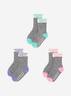 Baby & Toddler Cabin Ankle Sock 3 Pack