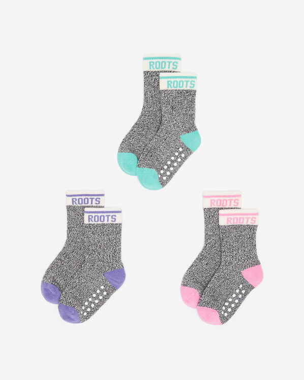 3 paires de chaussettes courtes Cabane pour tout-petits et bébés