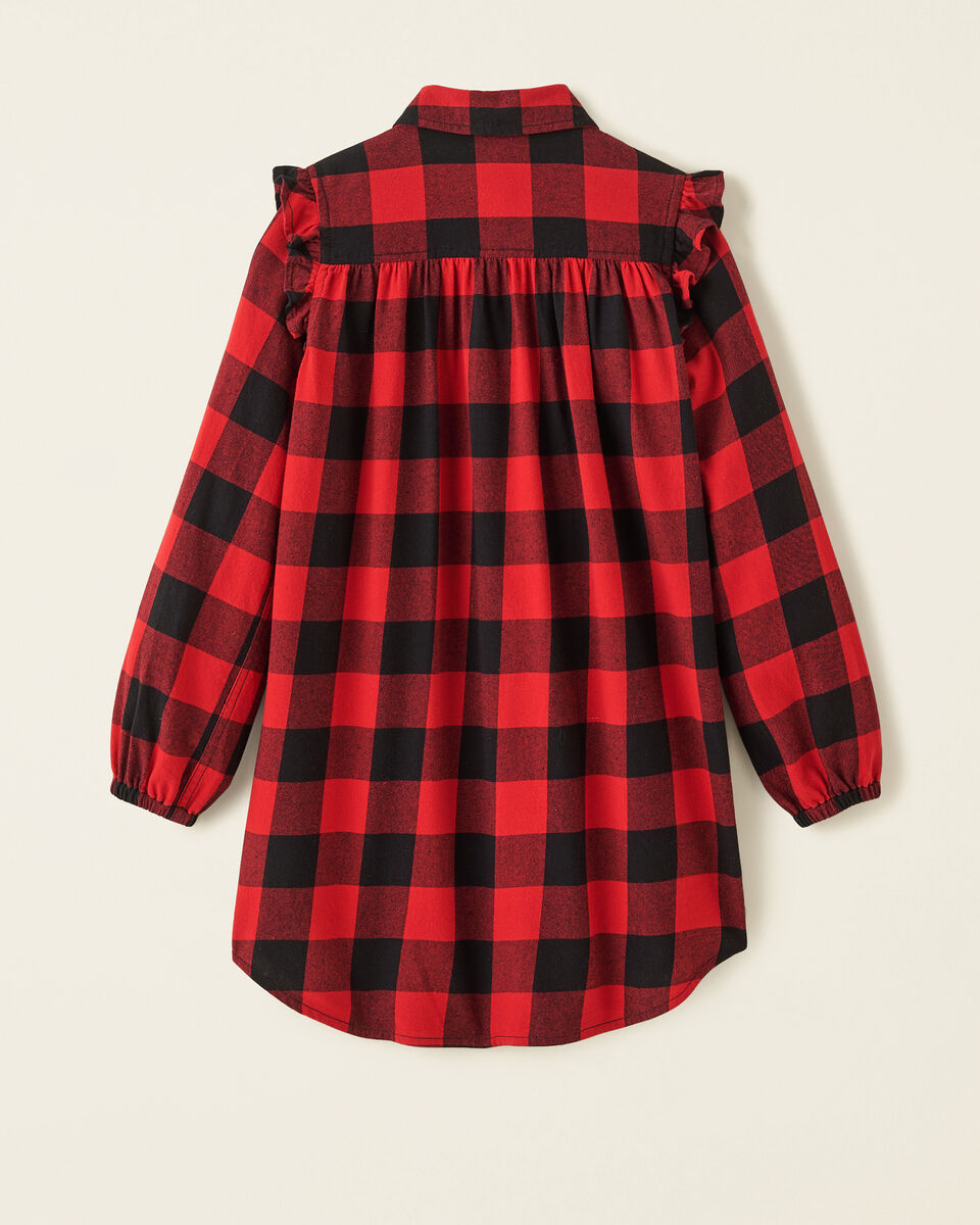 Girls Park Plaid Dress