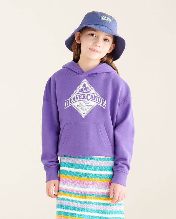 Kids Beaver Canoe Relaxed Hoodie