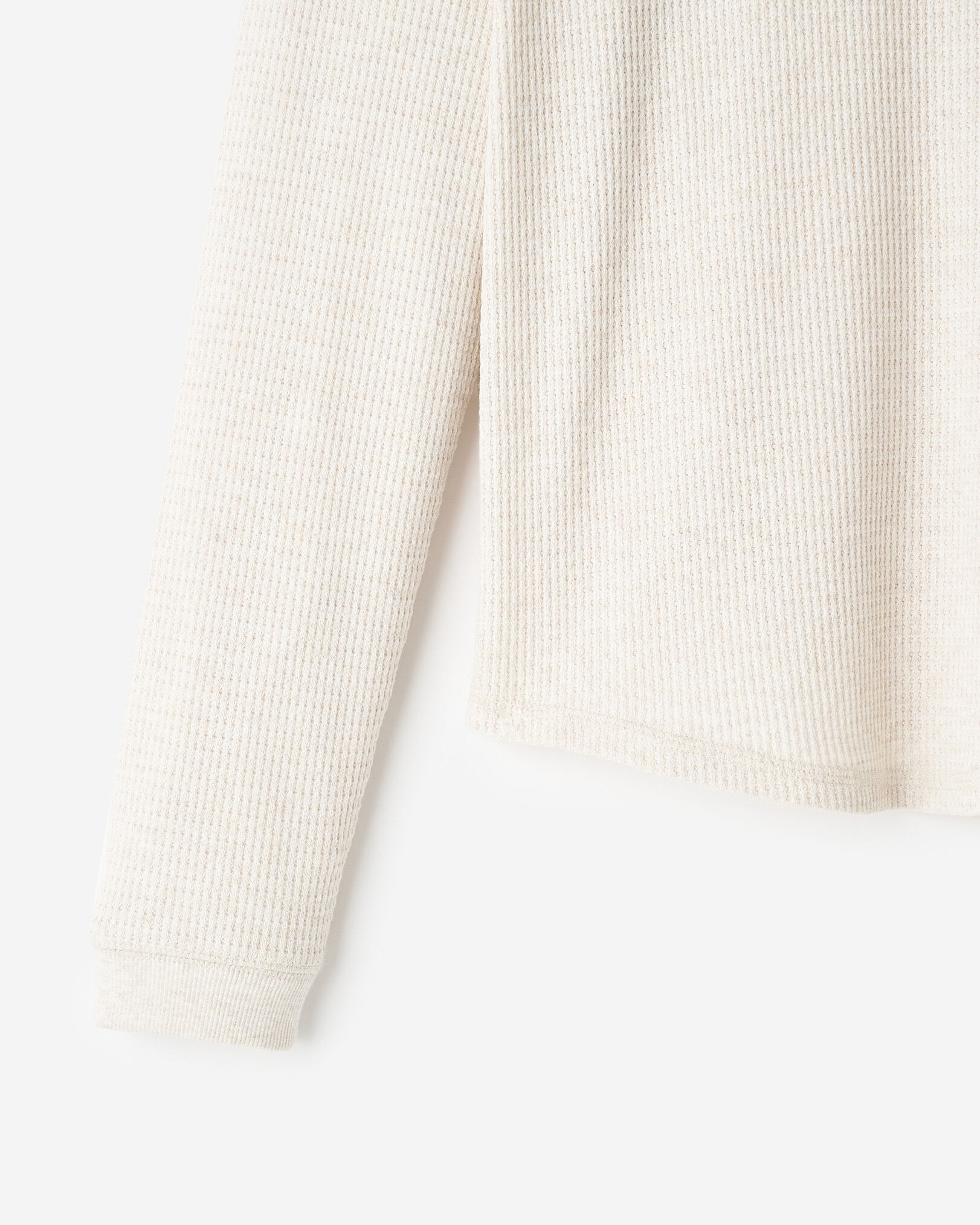 Waffle Long Sleeve Top