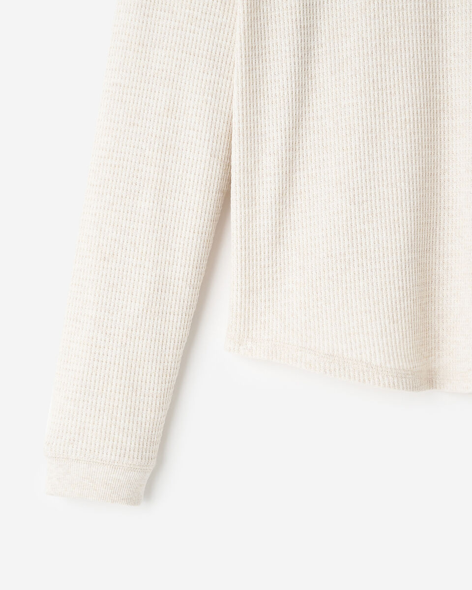 Waffle Long Sleeve Top