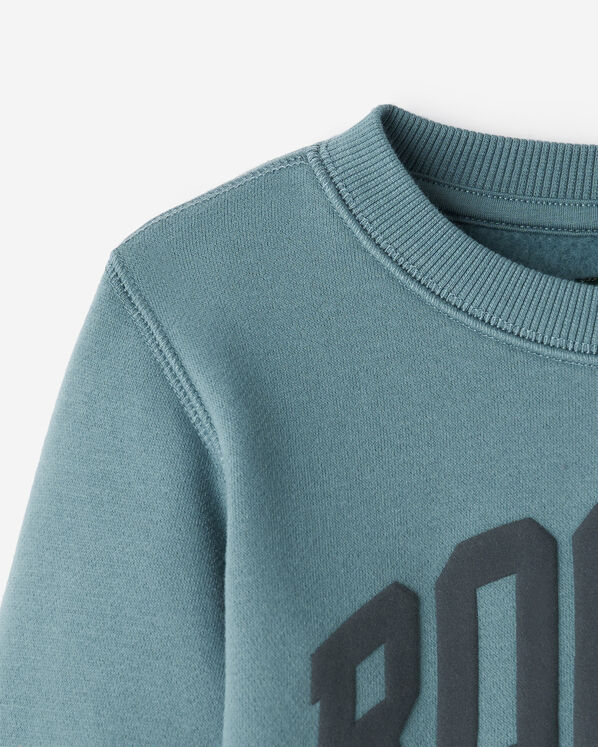 Chandail en molleton à col rond Roots pour tout-petits