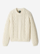 Cable Knit Crew Sweater