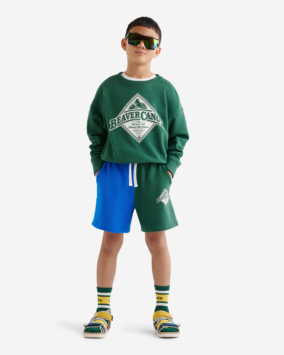 Kids Beaver Canoe Sweatshort
