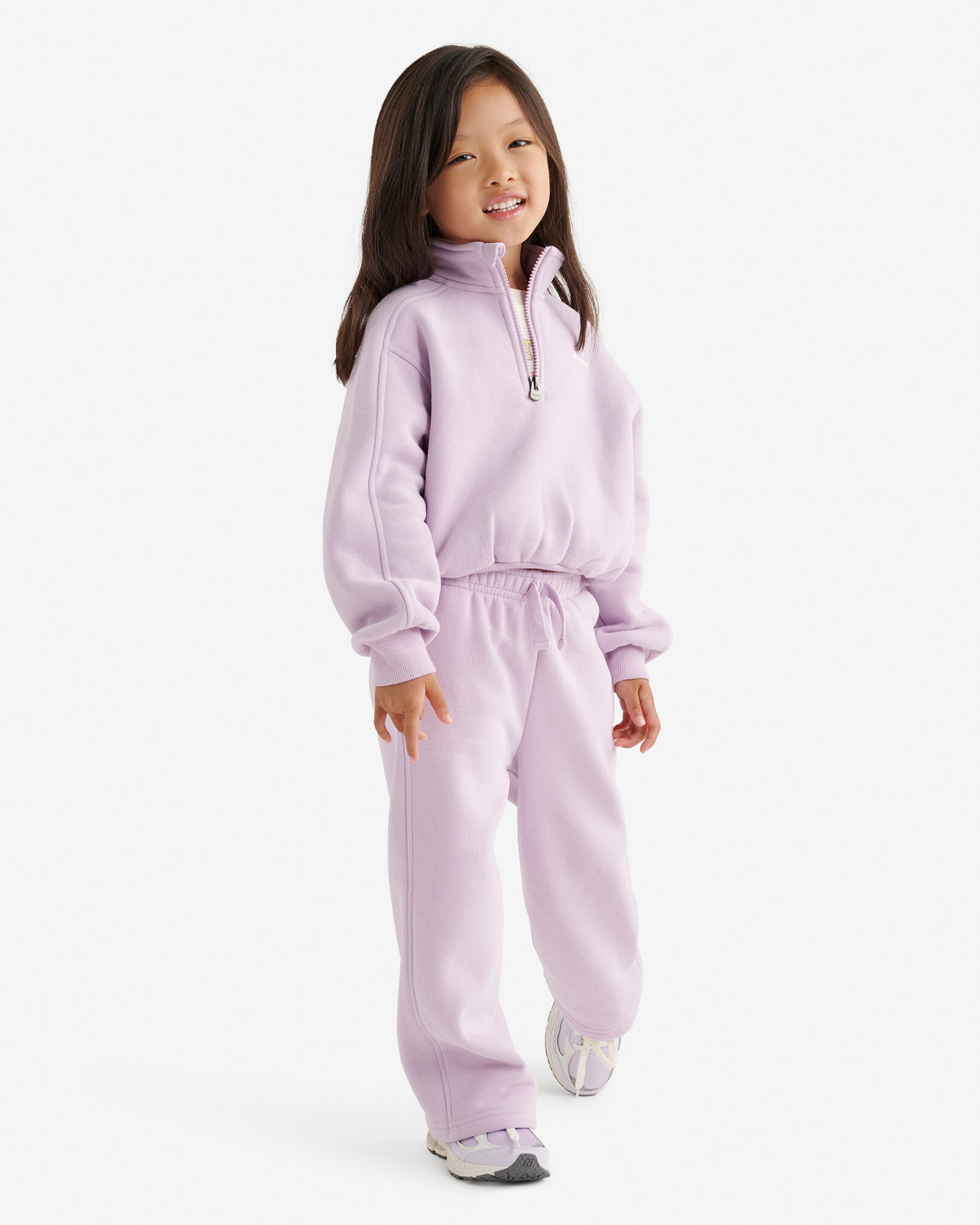 Toddler Girls Cloud Half Zip