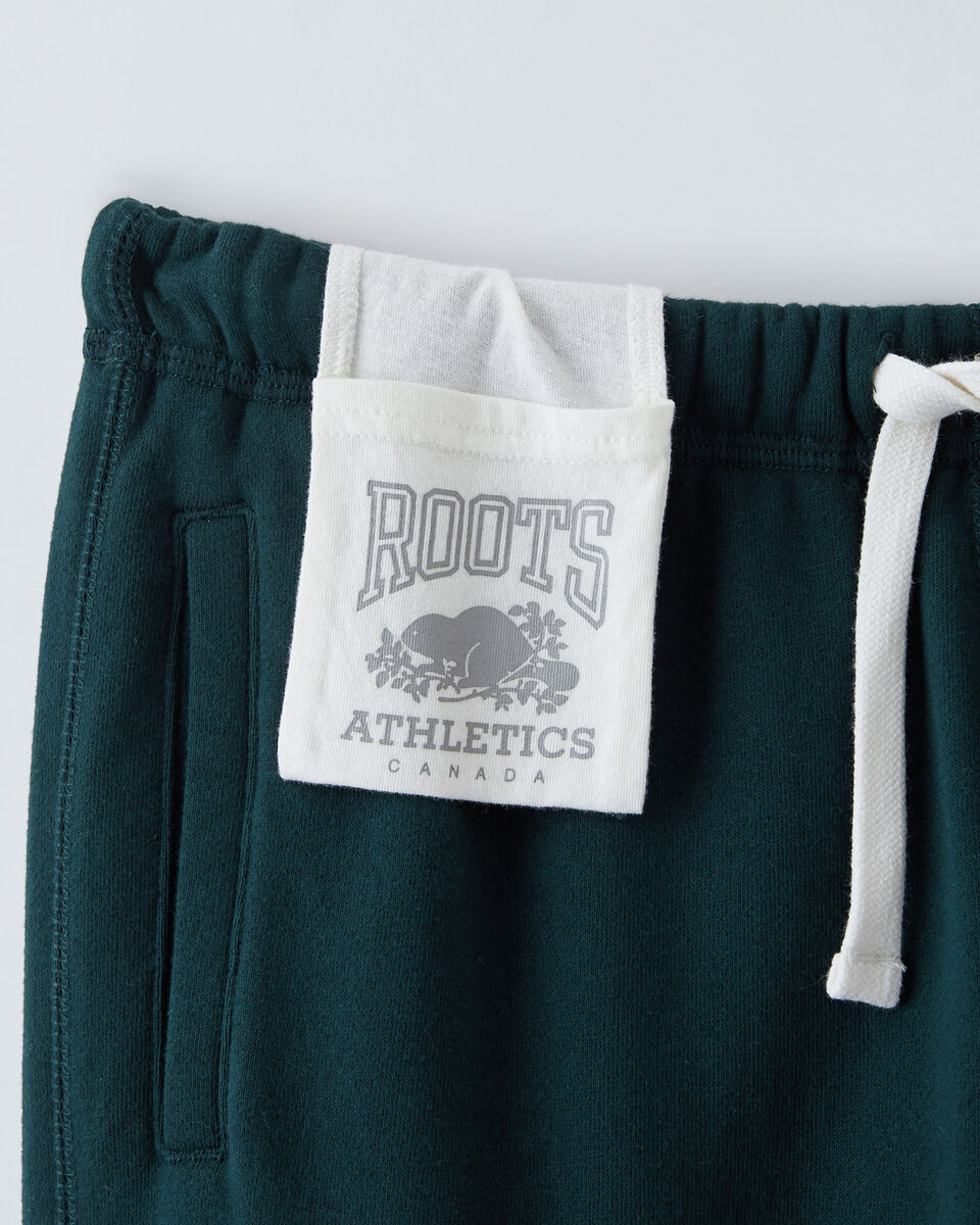 Pantalon court en molleton ajusté à cheville côtelée (entrejambe : 26 po)
