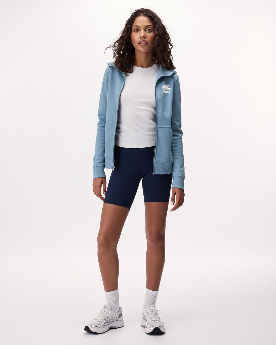Organic Cooper Slim Full Zip Hoodie