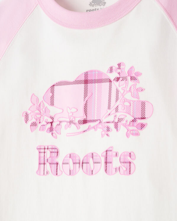 Kids Plaid Baseball T-Shirt