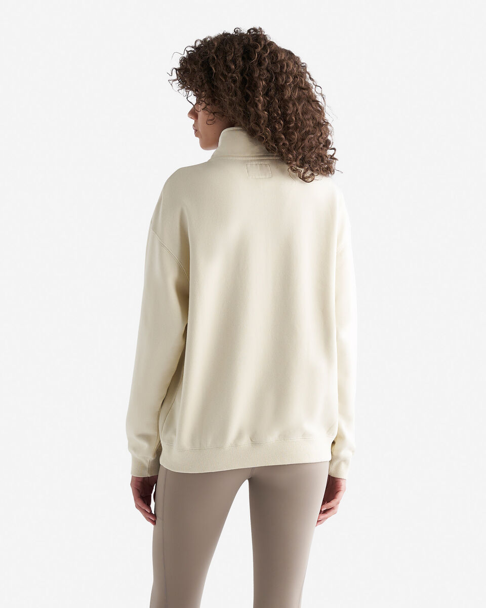 Organic Cooper Relaxed Half Zip Stein