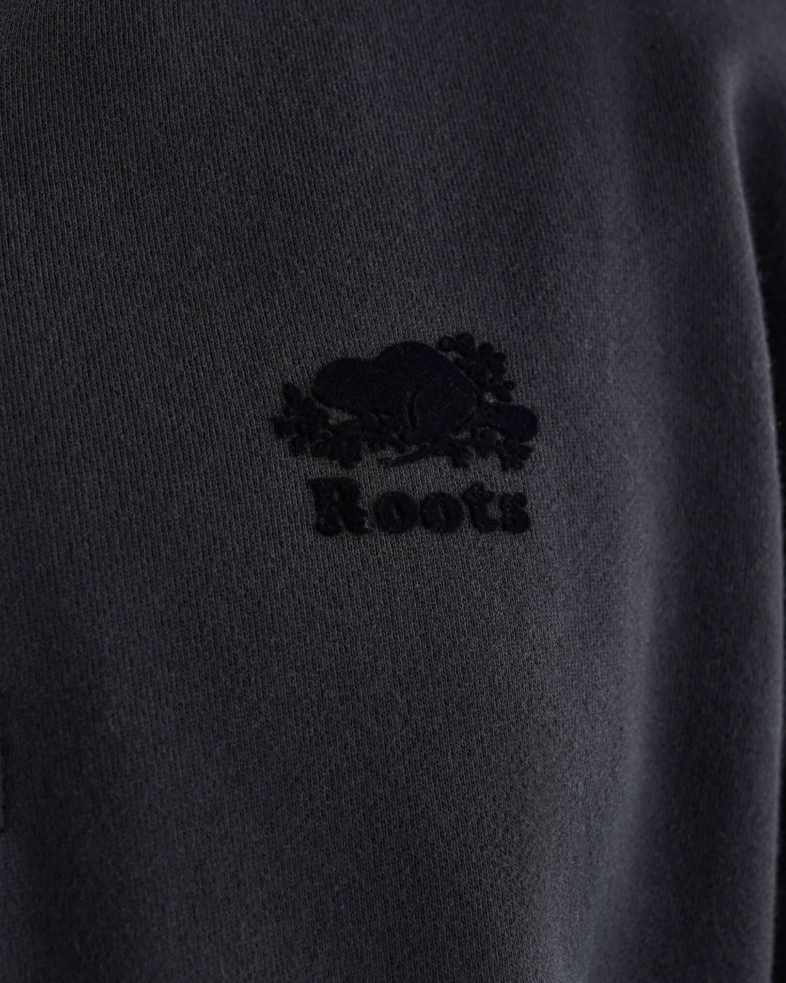 Organic Cooper Relaxed Kanga Half Zip Stein