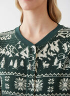 Womens Winter Wonderland Pajama Onesie