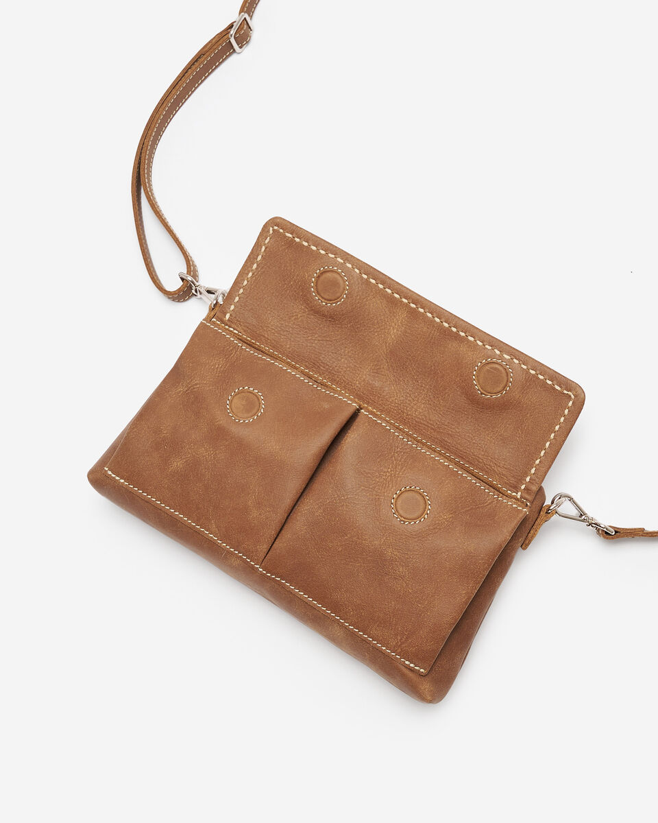 Petit sac Villaggio en cuir Tribe