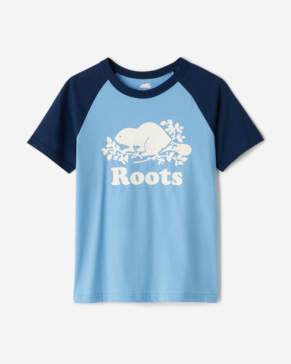 Kids Organic Cooper Baseball T-Shirt